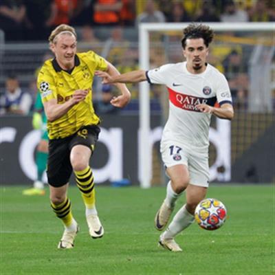 Dortmund beat PSG in Champions League semifinal first leg