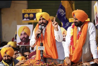 Bhagwant Mann in Fatehgarh Sahib - Gurpreet GP's win is certain, only its announcement is pending