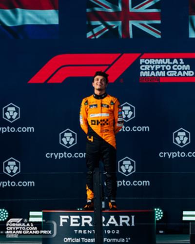 ਨੋਰਿਸ ਨੇ ਮਿਆਮੀ ਜੀਪੀ ਵਿੱਚ ਪਹਿਲੀ F1 ਜਿੱਤ ਪ੍ਰਾਪਤ ਕੀਤੀ