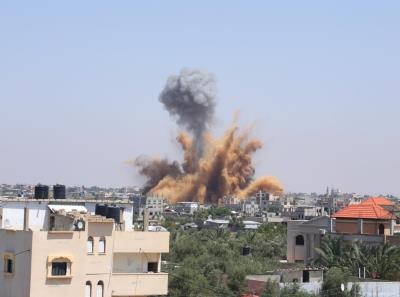इजरायली सेना ने राफा पर हवाई हमले किए