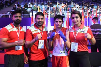 पांच भारतीय युवा मुक्केबाजों ने एशियाई अंडर-22 और युवा मुक्केबाजी चैंपियनशिप में स्वर्ण पदक जीता