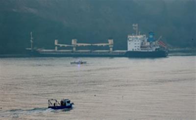 Vessel from Ukraine grounded in Turkey's Bosphorus Strait