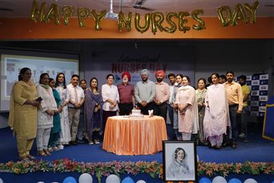 देश भगत यूनिवर्सिटी के नर्सिंग संकाय ने अंतर्राष्ट्रीय नर्स दिवस भव्यता के साथ मनाया