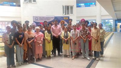 Sri Guru Granth Sahib World University Organises Soft Skills Training Program 