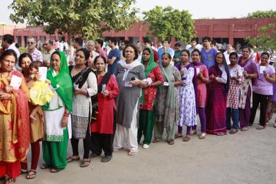 31 percent voting took place in Haryana so far