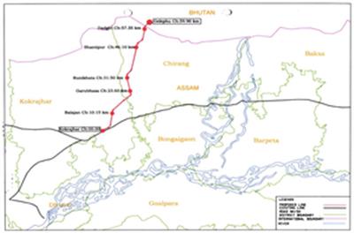 ਨਵੀਂ ਅਸਾਮ-ਭੂਟਾਨ ਰੇਲਵੇ ਲਾਈਨ ਸਰਹੱਦ ਪਾਰ ਸੰਪਰਕ ਨੂੰ ਬਿਹਤਰ ਬਣਾਉਣ ਦਾ ਪ੍ਰਸਤਾਵ ਰੱਖਦੀ ਹੈ