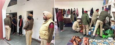ਮਾਲੇਰਕੋਟਲਾ ਪੁਲਿਸ ਵੱਲੋਂ 'ਯੁੱਧ ਨਸ਼ਿਆਂ ਵਿਰੁੱਧ' ਤਹਿਤ ਸਥਾਨਕ ਸਬ-ਜੇਲ 'ਚ ਅਚਨਚੇਤ ਚੈਕਿੰਗ