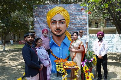 Desh Bhagat University Organizes Program to Mark Shaheed Diwas of Shaheed Bhagat Singh, Rajguru, and Sukhdev