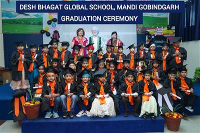 Graduation Day Ceremony Held at Desh Bhagat Global School