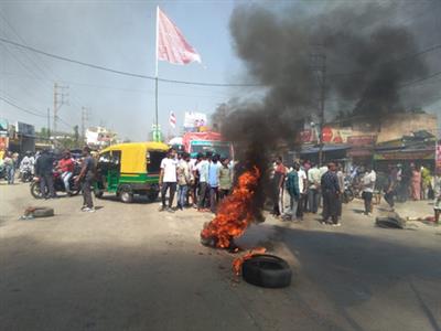 Massive protests in Ranchi over shopkeeper’s murder; markets shut, roads blocked