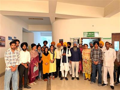 Plant Health Clinic Inaugurated at Sri Guru Granth Sahib World University