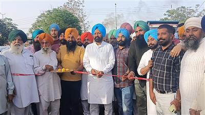 ਪਿੰਡ ਤਰਖਾਣ ਮਾਜਰਾ ਤੋਂ ਭਮਾਰਸੀ ਤੱਕ ਦੀ ਸੜ੍ਹਕ ਦਾ 9.75 ਕਰੋੜ ਰੁਪਏ ਨਾਲ ਕੀਤਾ ਜਾਵੇਗਾ ਨਵੀਨੀਕਰਨ -ਵਿਧਾਇਕ ਰਾਏ