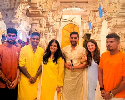 IPL 2025: MI's Suryakumar, Tilak, Deepak seek blessings at Ram Mandir ahead of LSG clash