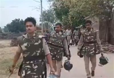 As police maintain peace in violence-hit MP's Gadra, family of 3 found hanging at home