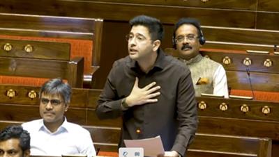 Yes, I am Obsessed: Raghav Chadha on voicing national interest in Parliament
