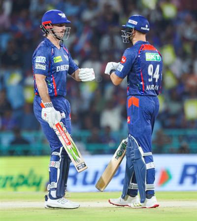 IPL 2025: Marsh, Markram & Miller carry LSG to 203/8, despite Pandya’s five-for