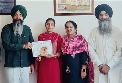 The Student of Sri Guru Granth Sahib World University Represents Punjab at 8th North East Youth Festival 2025