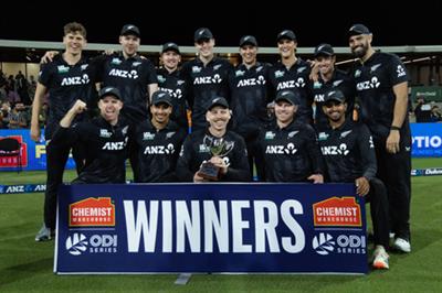Bracewell lauds team effort as dominant NZ seal 3-0 ODI series whitewash vs Pakistan