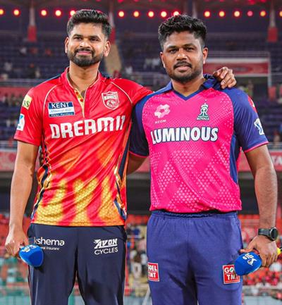 IPL 2025: Unbeaten Punjab Kings elect to bowl first against Rajasthan Royals