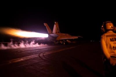 US conducts 22 airstrikes against Houthis in Yemen