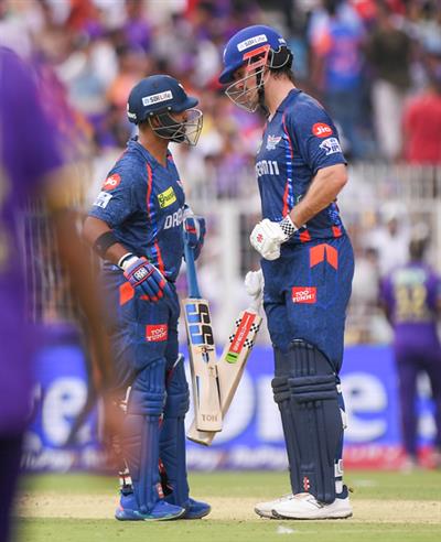 IPL 2025: Marsh-Pooran show powers LSG to 238/3 vs KKR