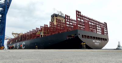 Adani’s Vizhinjam Port welcomes arrival of largest-ever container ship in Indian waters