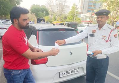 Gurugram Traffic Police issue fines worth Rs 75.40 lakh for tinted car windows