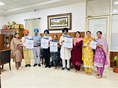 University School of Law Launches Poster for National Moot Court Competition at Sri Guru Granth Sahib World University