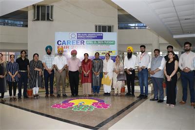 Career Fair 2025 at Sri Guru Granth Sahib World University, Fatehgarh Sahib