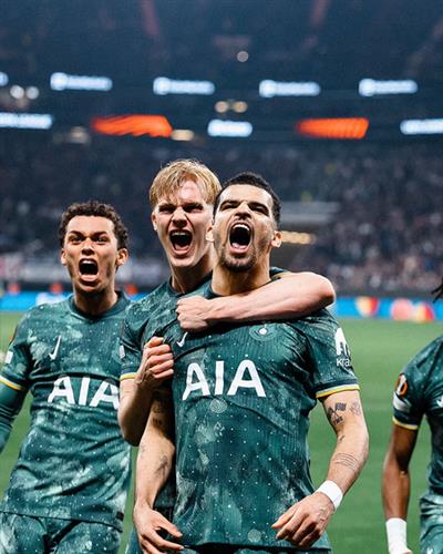 Spurs edge Frankfurt to enter Europa League semifinals