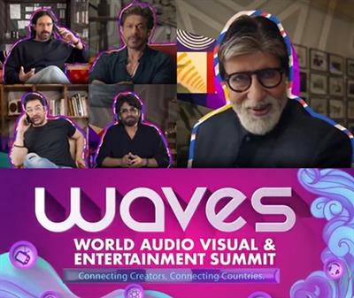 Indian cinemas biggest stars rally behind WAVES 2025 event in Mumbai