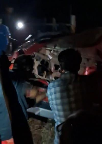 Five killed as speeding car crashes into tree in Kushinagar, CM Yogi expresses grief