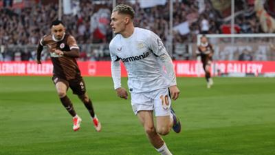 Bundesliga: St. Pauli all but end Leverkusen's title hopes with 1-1 draw