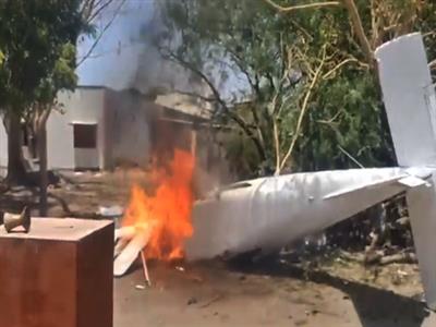 Private training aircraft crashes in Gujarat's Amreli, pilot killed