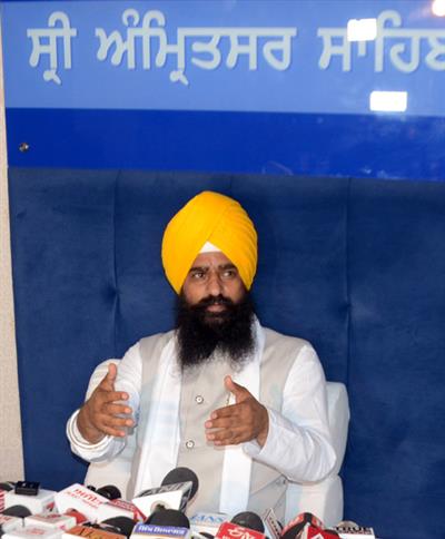 ਸ੍ਰੀ ਅਕਾਲ ਤਖ਼ਤ ਸਾਹਿਬ ਦੇ ਮੁਖੀ ਨੇ ਪਹਿਲਗਾਮ ਅੱਤਵਾਦੀ ਹਮਲੇ 'ਤੇ ਕਿਹਾ ਕਿ ਅਜਿਹੇ ਅਣਮਨੁੱਖੀ ਕਾਰੇ ਕਦੇ ਨਹੀਂ ਹੋਣੇ ਚਾਹੀਦੇ
