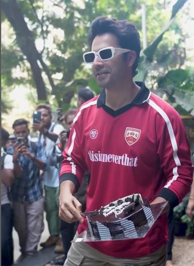 Varun Dhawan celebrates his birthday with the people who matter most