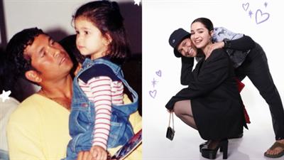 Sachin Tendulkar’s daughter Sara recalls being carried by him despite his fractured arm