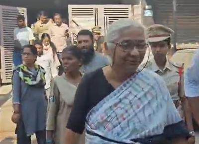 Medha Patkar arrested in Delhi L-G defamation case