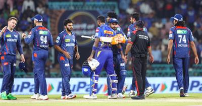 IPL 2025: ਪਲੇਆਫ ਦੀਆਂ ਉਮੀਦਾਂ ਦੇ ਟਕਰਾਅ ਵਿੱਚ ਸ਼ਾਨਦਾਰ ਫਾਰਮ ਵਿੱਚ ਚੱਲ ਰਹੀ ਮੁੰਬਈ ਇੰਡੀਅਨਜ਼ LSG ਨਾਲ ਭਿੜੇਗੀ