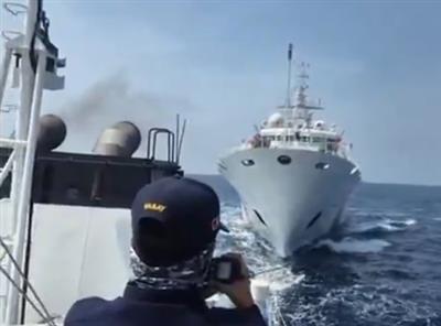 Philippines slams China for 'desperate and cheap stunts' around Sandy Cay