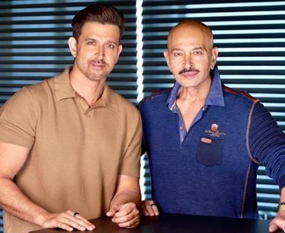 Rakesh Roshan shares screen with son Hrithik for the first time, calls it a moment to cherish forever
