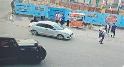 Delhi: Hit and run case solved within hours, police nab youth for ramming car into security guard