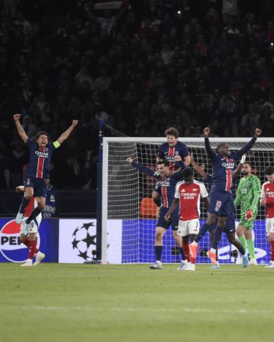 PSG eliminate Arsenal to book Champions League final spot