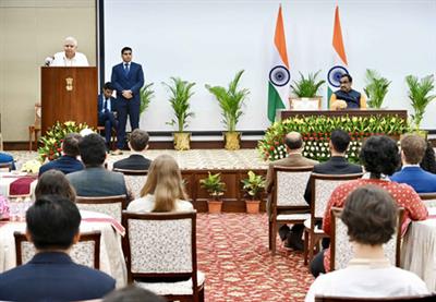 प्रधानमंत्री मोदी ने कौटिल्य के दर्शन को व्यवहार में उतारा है: वी-पी धनखड़