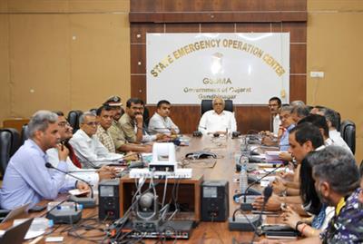 Gujarat CM Patel chairs high-level security review amid India-Pakistan tensions