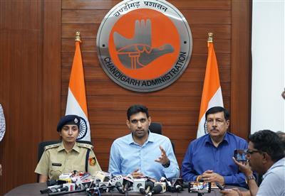 Special Briefing by Deputy Commissioner and SSP, UT Chandigarh on the Current Situation and War Preparedness