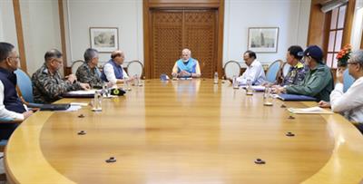 PM Modi assesses gains from 'Operation Sindoor', vows strong response to Pak escalation