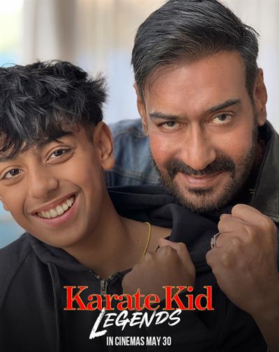 Ajay Devgn unites with son Yug for the Hindi version of 'Karate Kid: Legends'