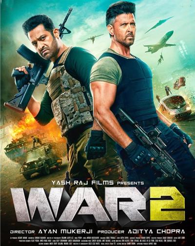 ऋतिक रोशन, एनटीआर जूनियर ने एक्शन से भरपूर 'वॉर 2' के टीज़र में 'युद्ध' का ऐलान किया