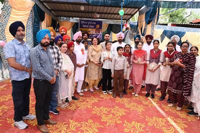 Students of Government Senior Secondary School Khera, Who Excelled in Board Exams, Honored by MLA Lakhbir Singh Rai